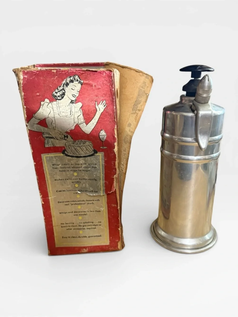 Vintage Whipster - A Multi-Purpose Kitchen Tool by Sullivan-Waldron Products Co
